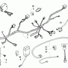 ATV 150 Electrical and wiring harness assembly