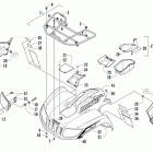 ATV 1000 XT Передний багажник крыло и фара
