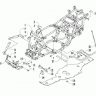 ATV 500 Рама ,баипера и защита