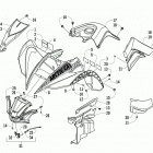 XC 450 Front body assembly