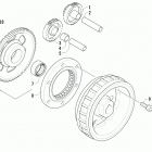 ATV 1000 Mud Pro Бендикс стартера