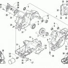 ATV 1000 Mud Pro Блок цилиндров