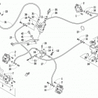 ATV 400 CR Гидравлический тормозной механизм