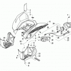 XC 450 Rear body and taillight assembly