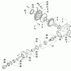 XC 450 Задний привод редуктор