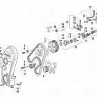 700 Diesel Timing belt and speed governor assemblies