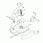 TRV 1000 LTD Топливный бак