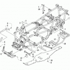 TRV 400 Рама ,баипера и защита