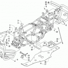 ATV 700 LTD Рама ,баипера и защита