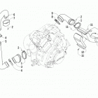 ATV 700 Case  /  belt cooling assembly