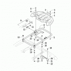TRV 700 XT Задний багажник