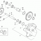 ATV 1000 Mud Pro Водяной насос