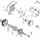 ATV 300 DVX Трансмиссия