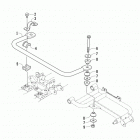 TRV 700 LTD Swaybar assembly
