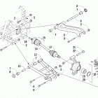 ATV 400 CR Задняя подвеска