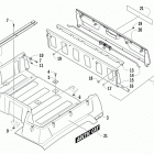 TBX 700 Cargo box and tailgate assembly