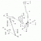 ATV 300 Рычаг переключения