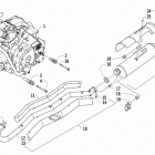 TRV 500 Двигатель и глушитель