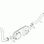 ATV 300 Case  /  belt cooling assembly