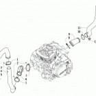 TRV 400 Case  /  belt cooling assembly