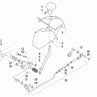 TRV 400 Рычаг переключения