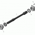 Outlander 800R EFI, STD, DPS, XT & XT-P Приводной вал