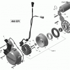 DS 450EFI STD Магнето и электрическийй стартер