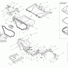 Outlander MAX 1000EFI LTD Задний ящик для поклажи