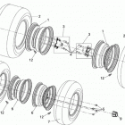 DS 250 NA, CE & INT 07- wheels and tires