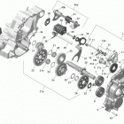 Outlander 800R EFI, STD, DPS, XT & XT-P Коробка передач