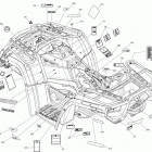 Outlander Max 400 EFI, STD, XT Наклейки