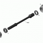 Outlander 500EFI STD, DPS & XT Приводной вал