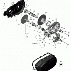 Outlander MAX 1000EFI, DPS, XT & XT-P Трансмиссия