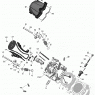 Outlander MAX 1000EFI, DPS, XT & XT-P Головка цилиндров