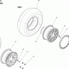 Renegade 500EFI STD 07- wheels and tires front