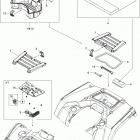 Outlander STD, XT, 400 EFI Передние и задние поддоны