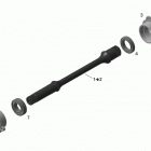 Outlander 650EFI STD, DPS & XT Приводной вал