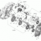 Outlander 800R EFI, STD, DPS, XT & XT-P Коробка передач