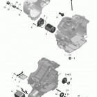 Outlander 800R EFI, STD, DPS, XT & XT-P Масляная система
