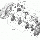 Outlander 500EFI STD, DPS & XT Коробка передач