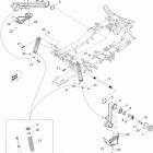 Outlander STD, XT, 400 EFI Задняя подвеска