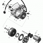 Outlander MAX 1000EFI, DPS, XT & XT-P 03- magneto and electric starter outlander max