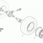 Outlander 650EFI XMR 07- wheels and tires rear