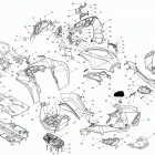 Renegade 500EFI STD 09- body and accessories