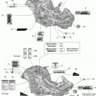 Outlander Max STD, XT, 400 EFI Наклейки