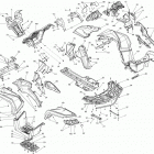 Outlander 650EFI XMR 09- body and accessories