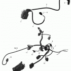 Outlander 800R EFI, STD, DPS, XT & XT-P 10- engine harness and electronic module outlander