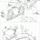 DS 450EFI Xmx 09- frame, system 2