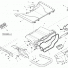 Outlander 650EFI XMR Задний ящик для поклажи