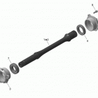 Outlander MAX 1000EFI, DPS, XT & XT-P Приводной вал